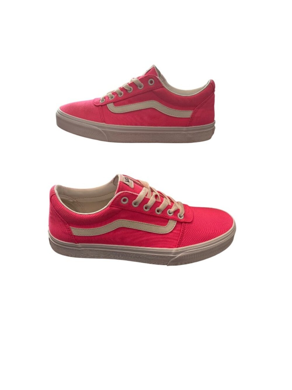 Vans Ward Neon Pink/White Indie Sleaze Womens Streetwear Classic Sneakers 11W
